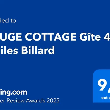 Casa de Férias Rouge 4 Etoiles Billard *